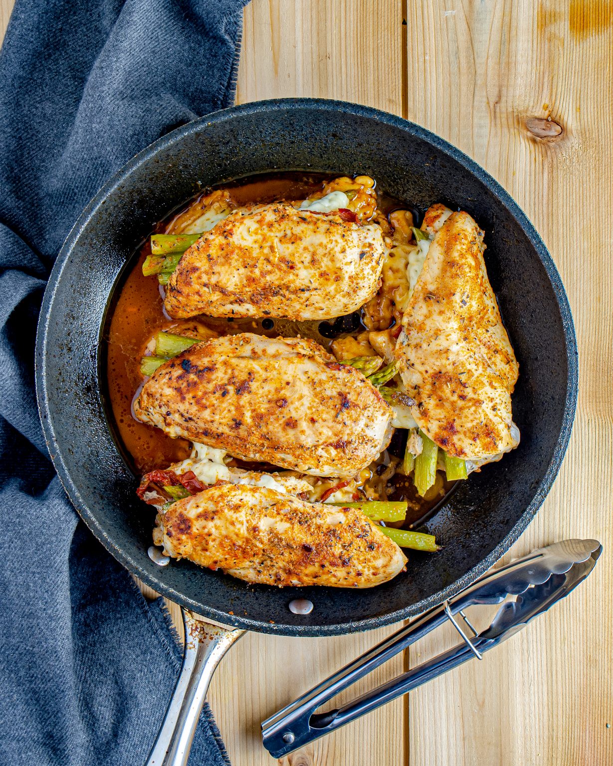 Asparagus-stuffed Chicken Breasts - Sweet Pea's Kitchen