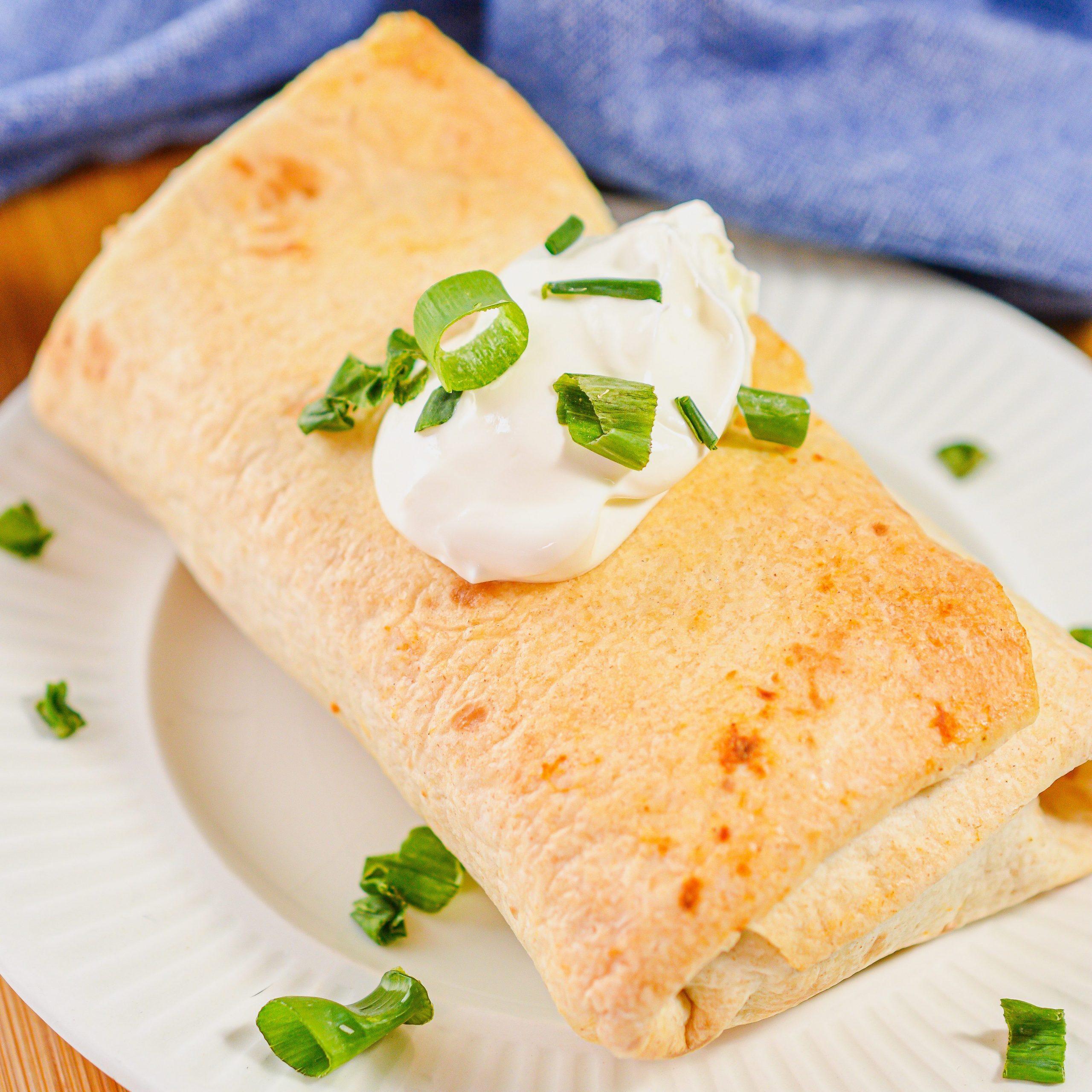 Cream Cheese Chicken Chimichangas Recipe -  Making