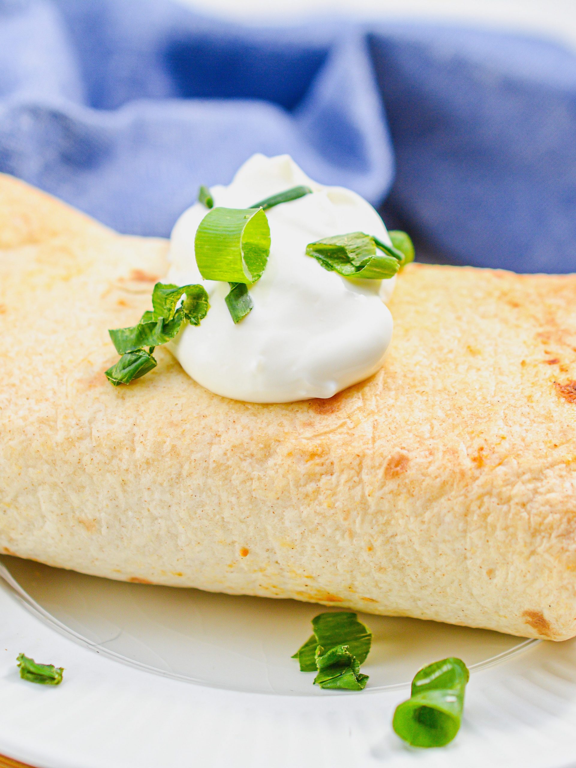 Baked Chicken Chimichangas - Sweet Pea's Kitchen