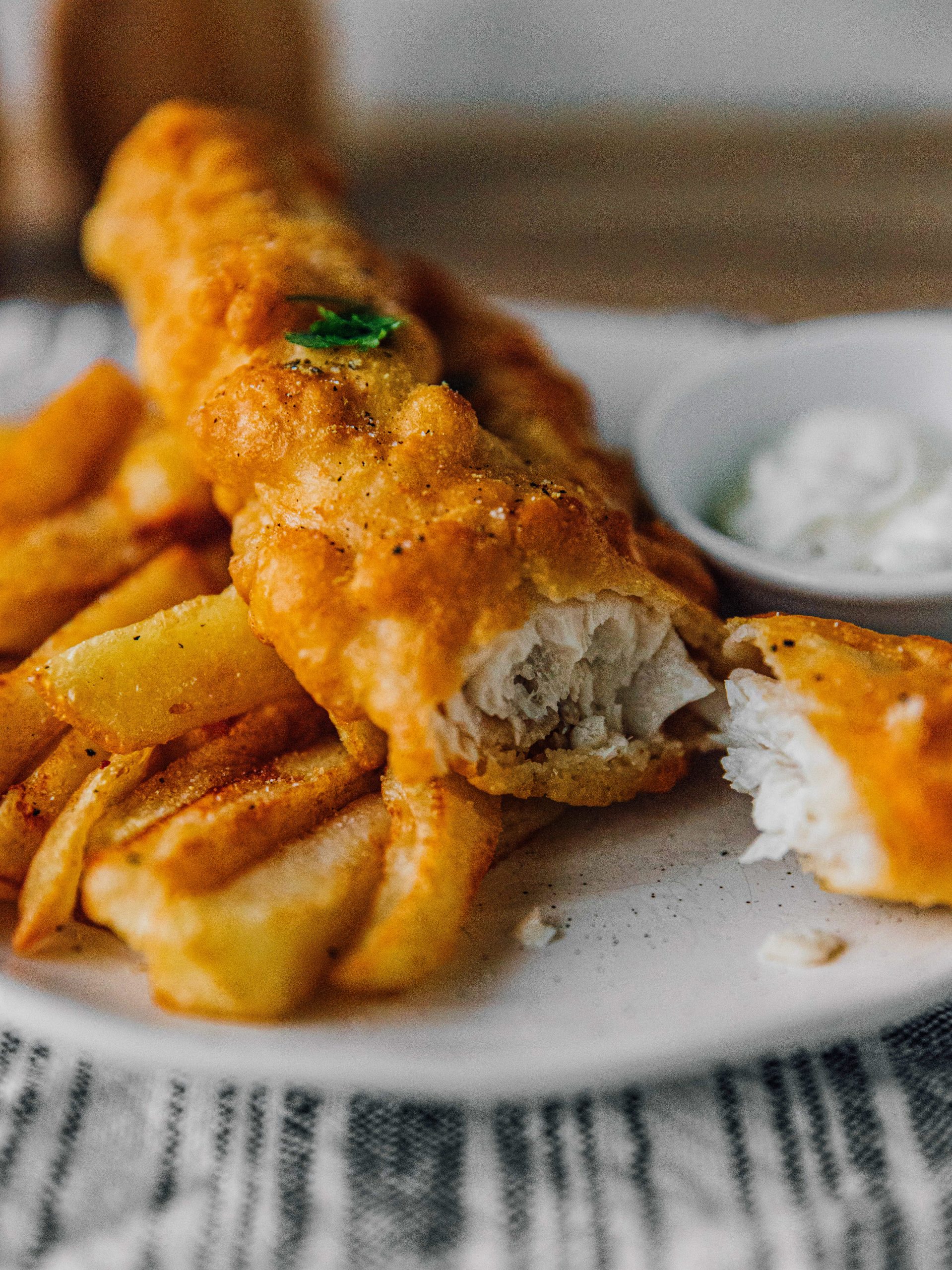 British Beer Battered Fish & Chips, beer battered fish and chips recipe, best beer for fish and chips, english fish and chips recipe