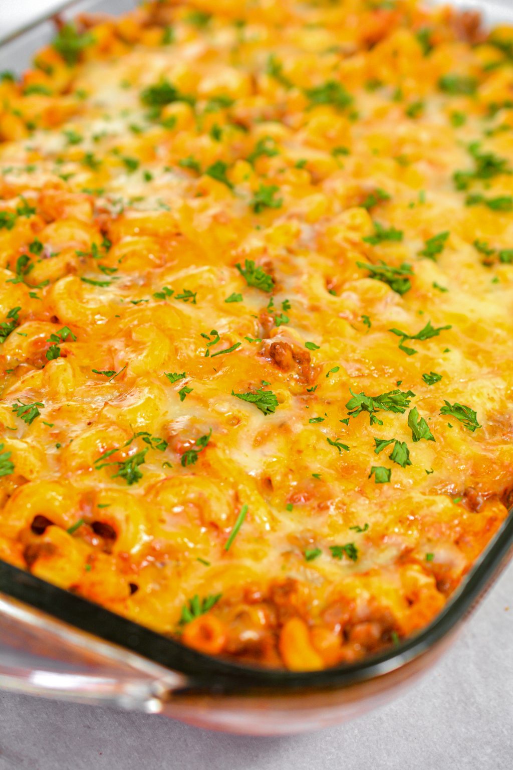 Cheesy Hamburger Casserole - Sweet Pea's Kitchen