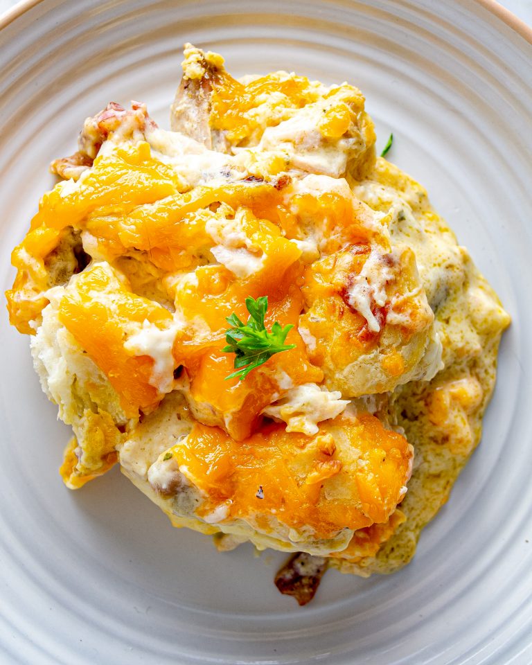 Chicken Bubble Biscuit Bake Casserole - Sweet Pea's Kitchen