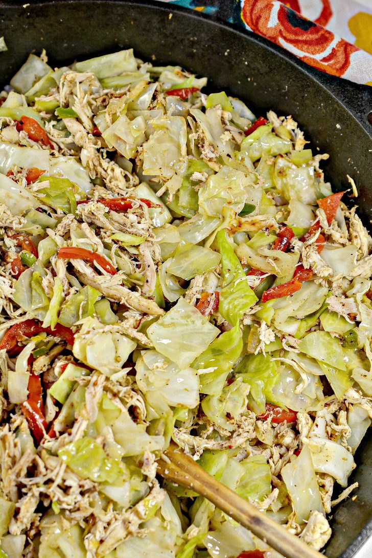 Chicken and Cabbage Stir Fry - Sweet Pea's Kitchen