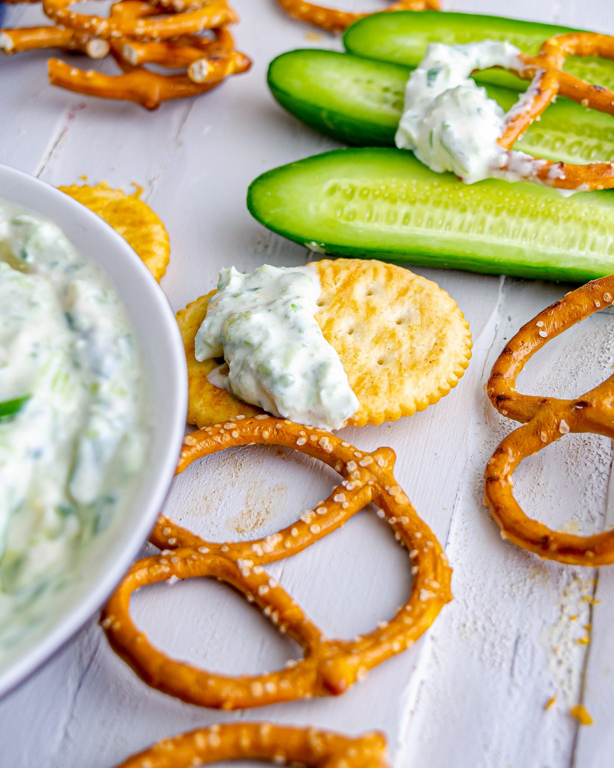 Cucumber Cream Cheese Crack Dip Sweet Pea's Kitchen