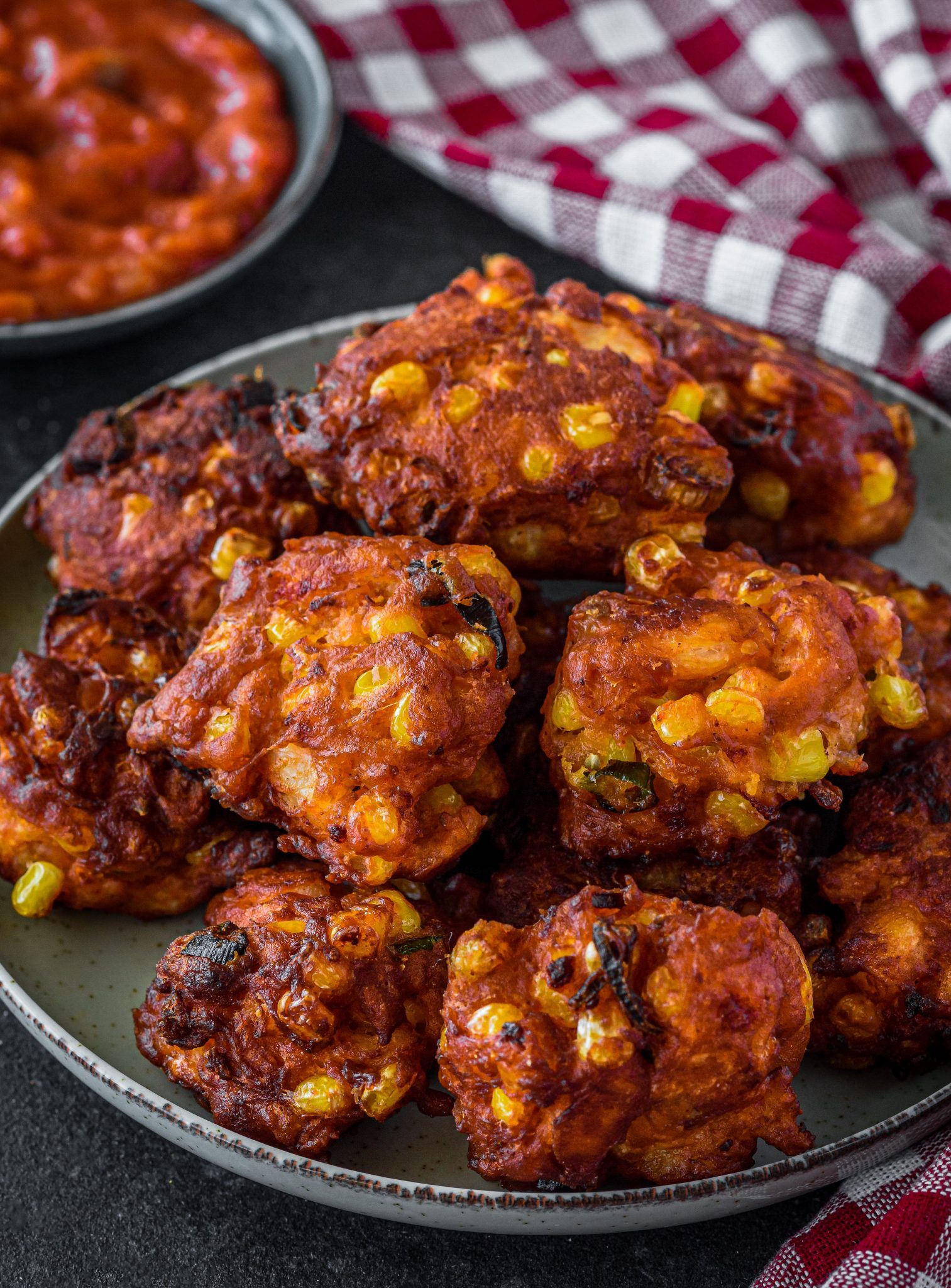 Corn and Shrimp Fritters Recipe - Sweet Pea&amp;#39;s Kitchen