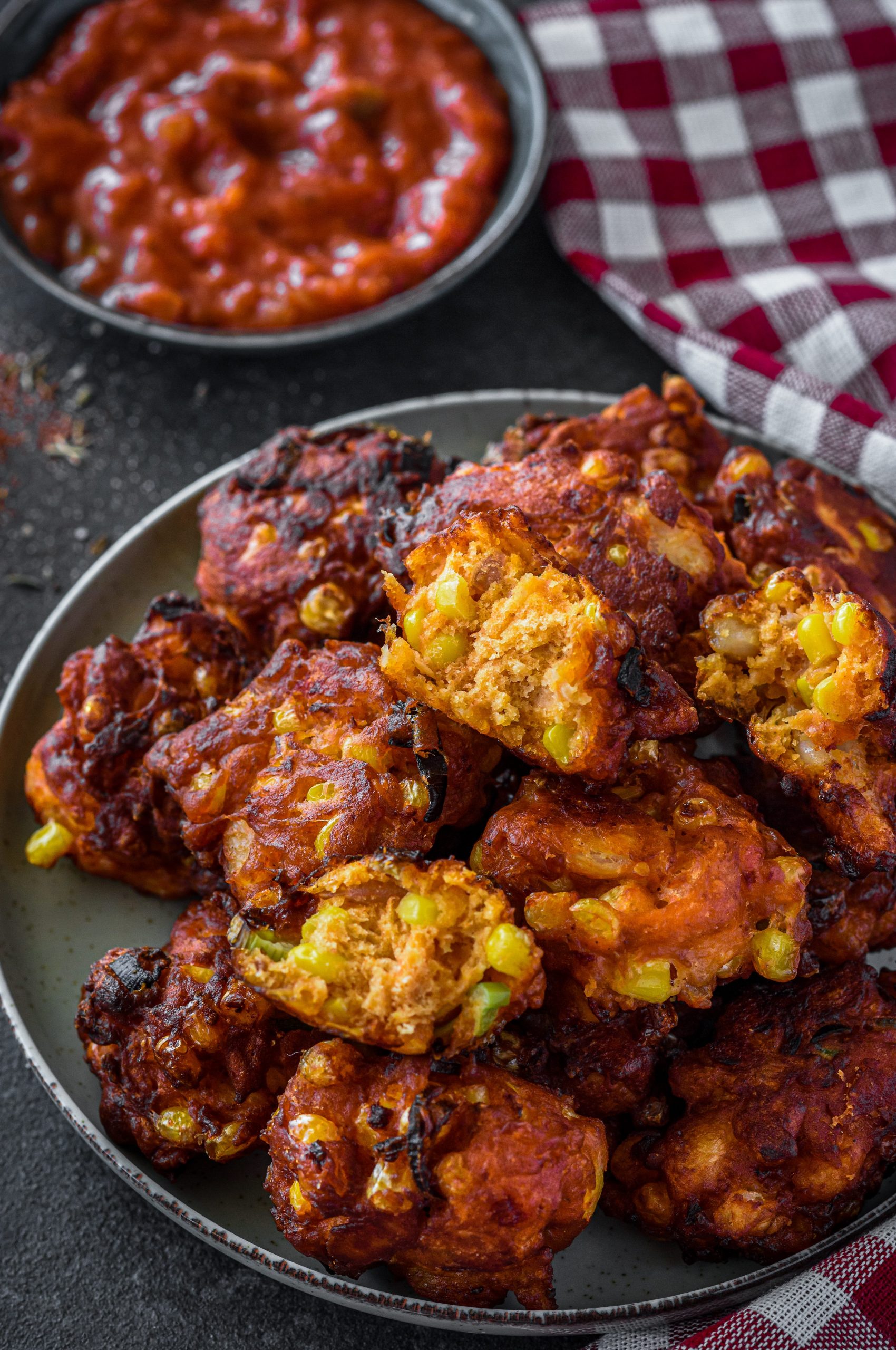 corn and shrimp fritters, shrimp fritters recipe, shrimp and corn fritters