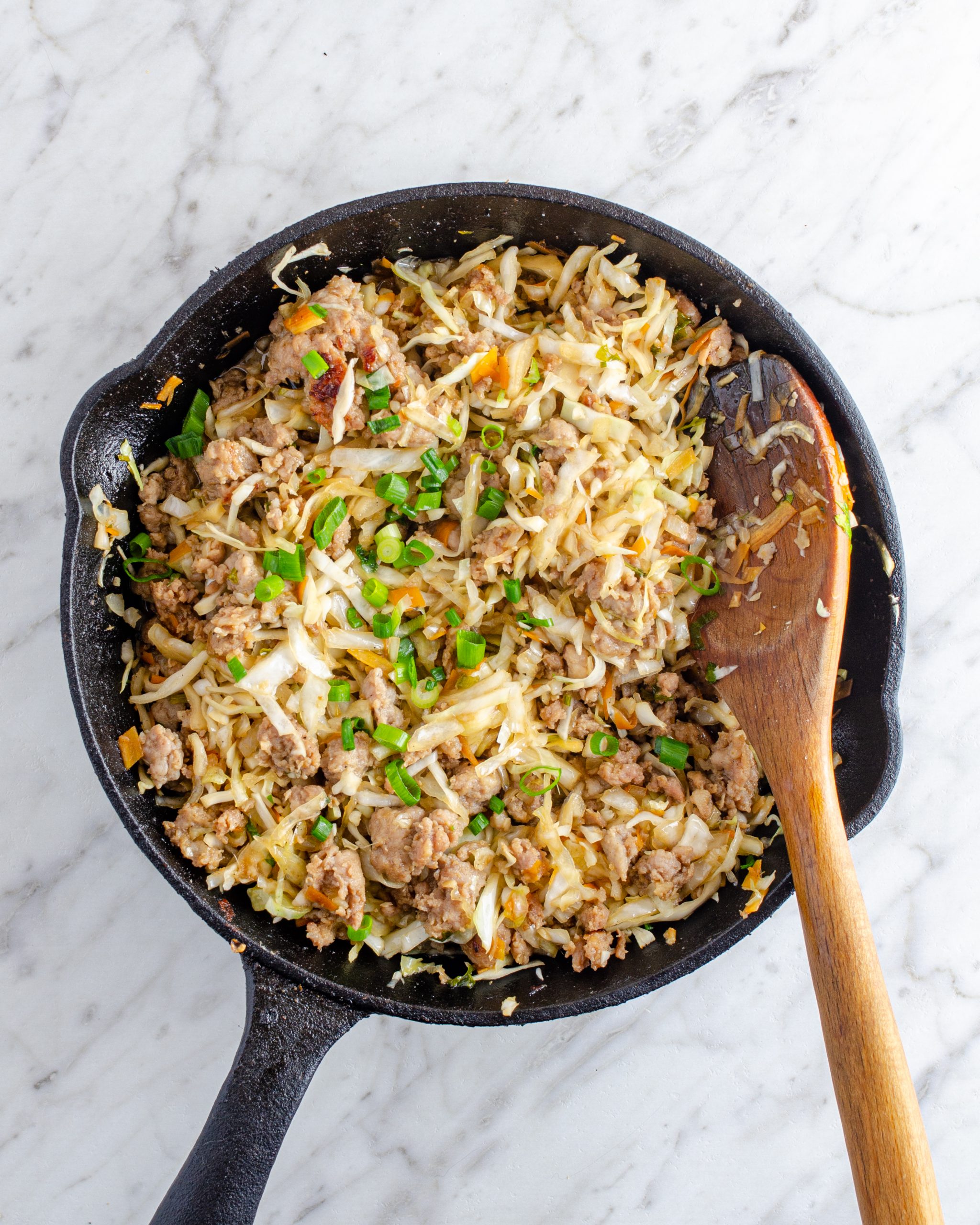 egg roll in a bowl, egg roll in a bowl recipe, sausage eggroll in a bowl
