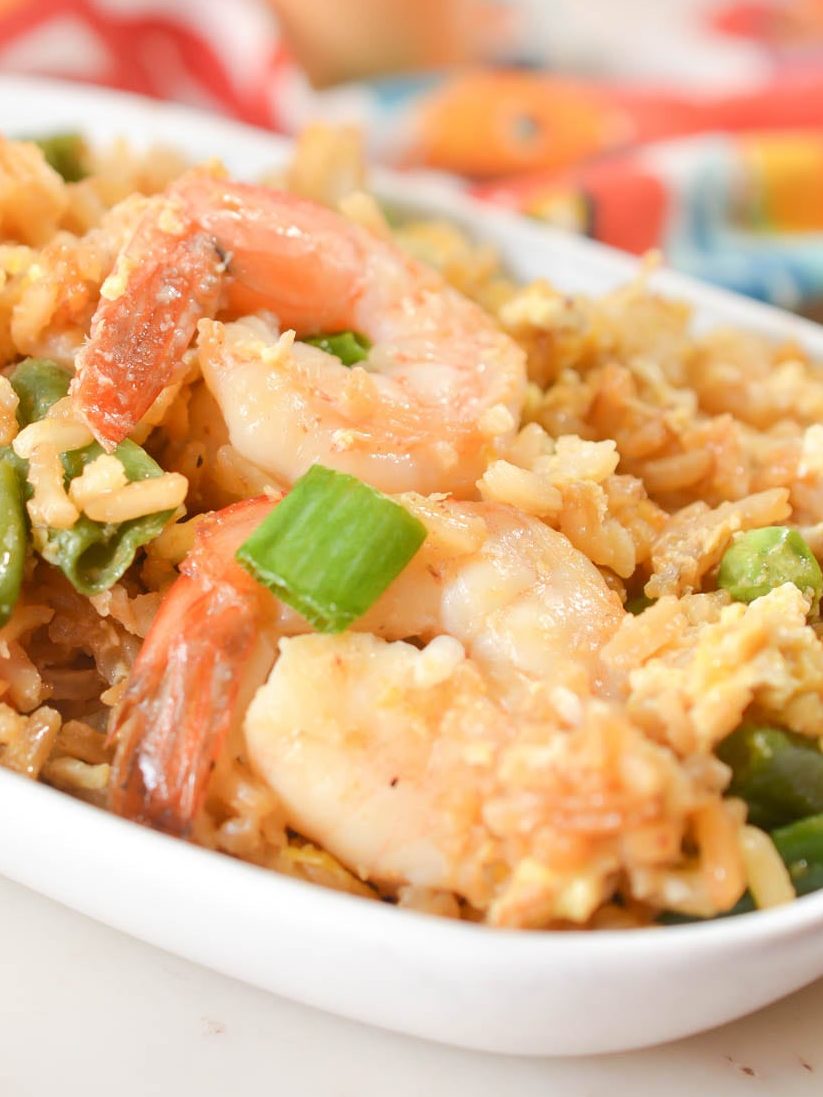 Fried Rice with Shrimp 