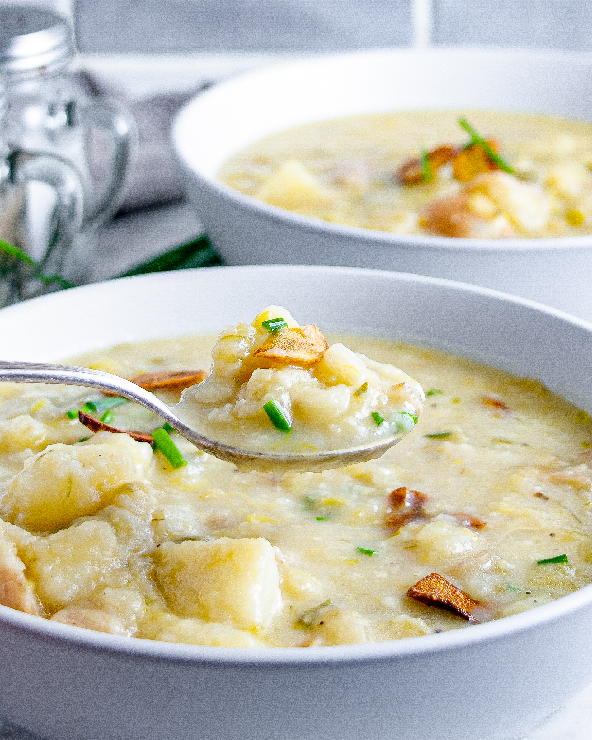 Garlic Potato Soup