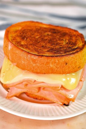 Grilled Turkey and Cheese Sandwich - Sweet Pea's Kitchen