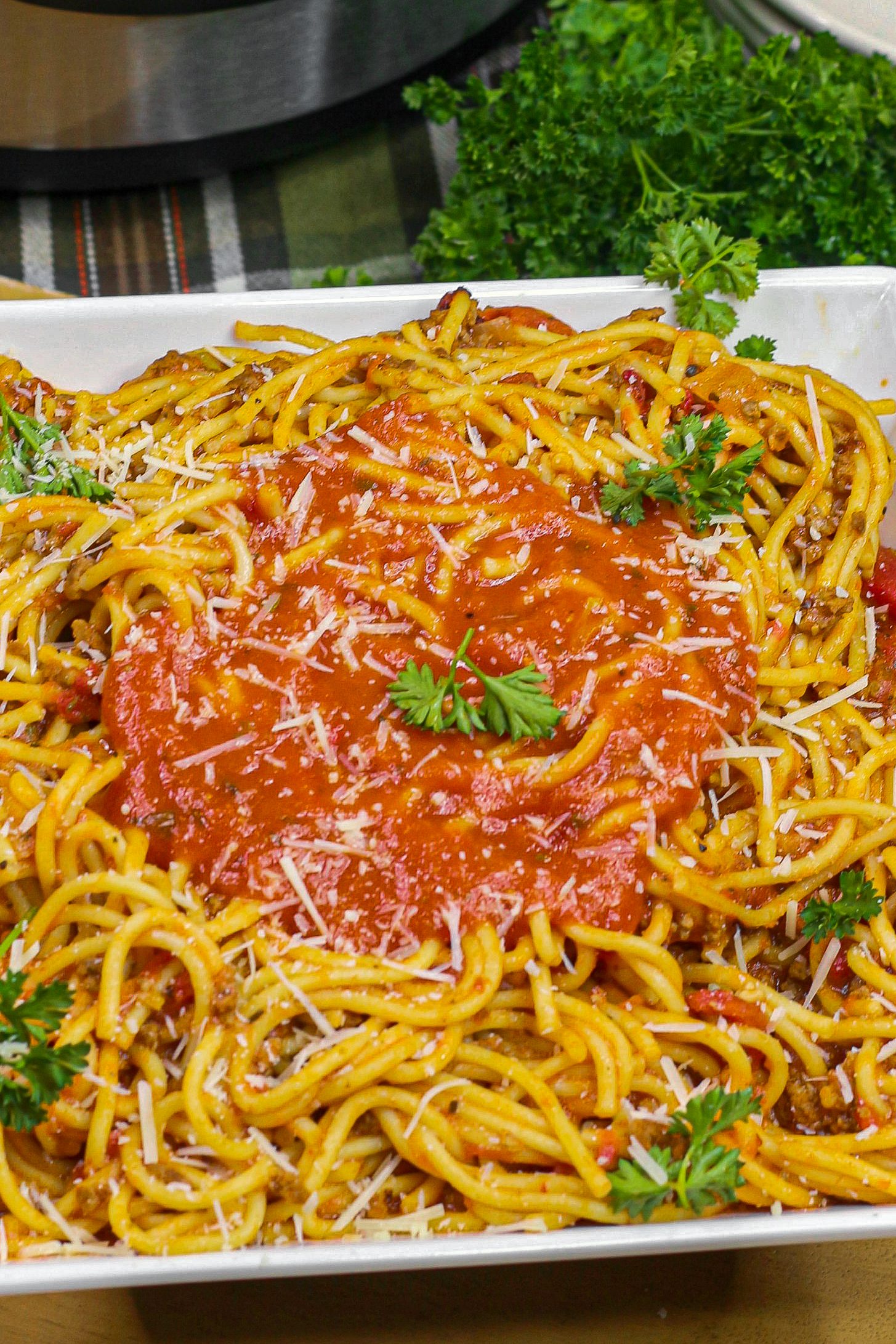 instant pot spaghetti, instant pot spaghetti recipe, instant pot spaghetti and meat sauce