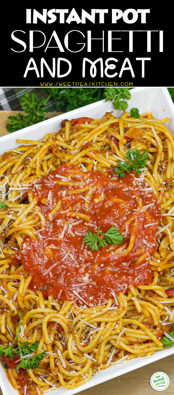 instant pot spaghetti on pinterest