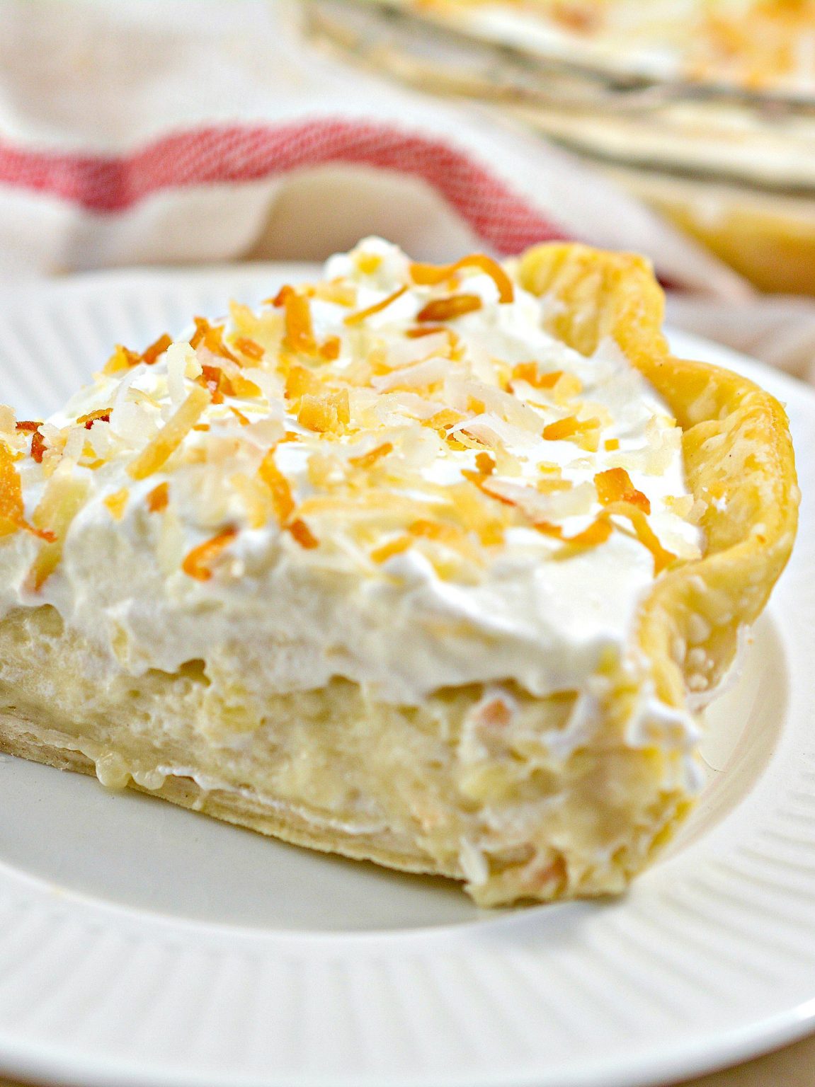 Old Fashioned Coconut Cream Pie - Sweet Pea's Kitchen