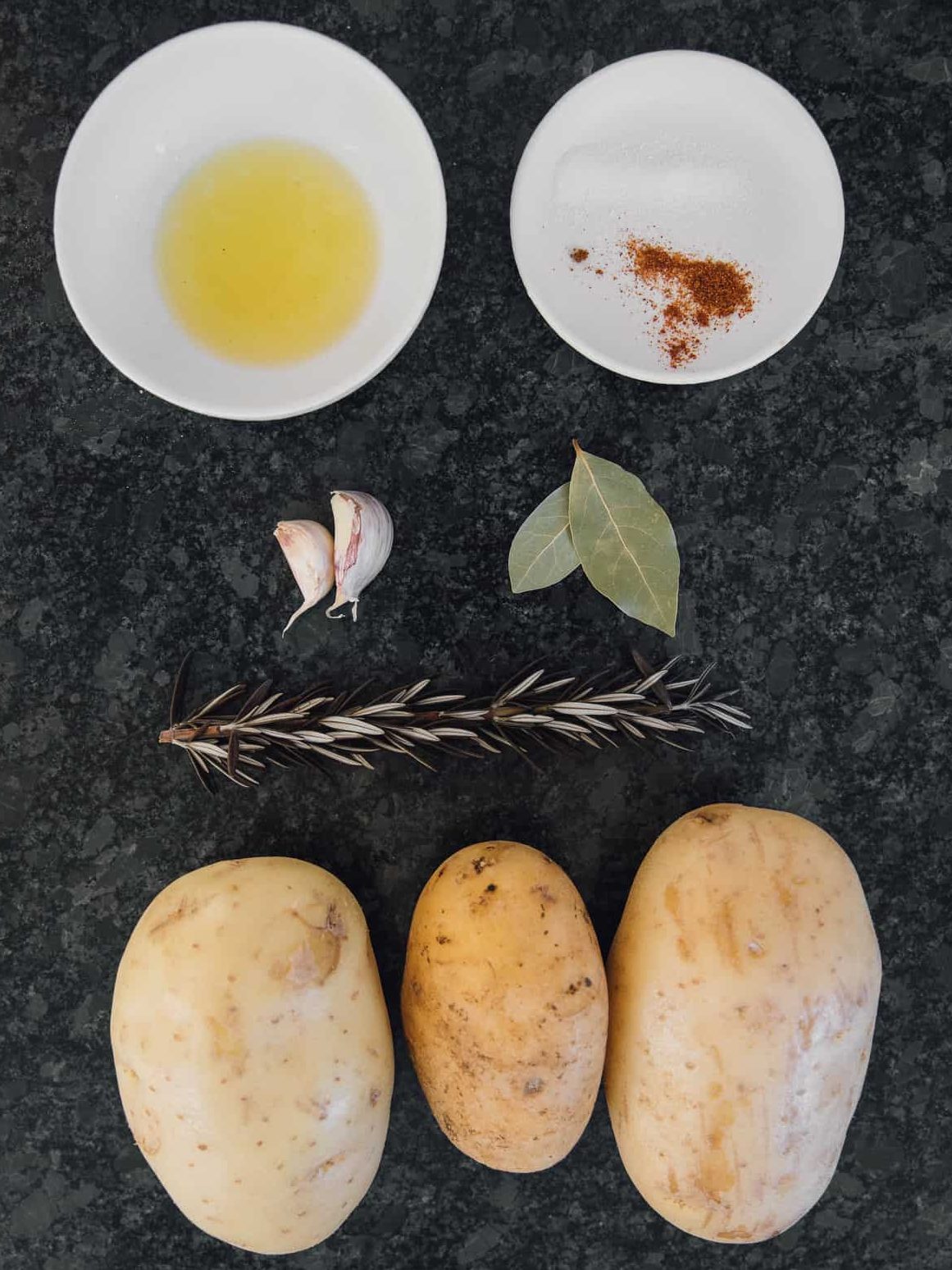 Oven Roasted Large Melting Potatoes  ingredients