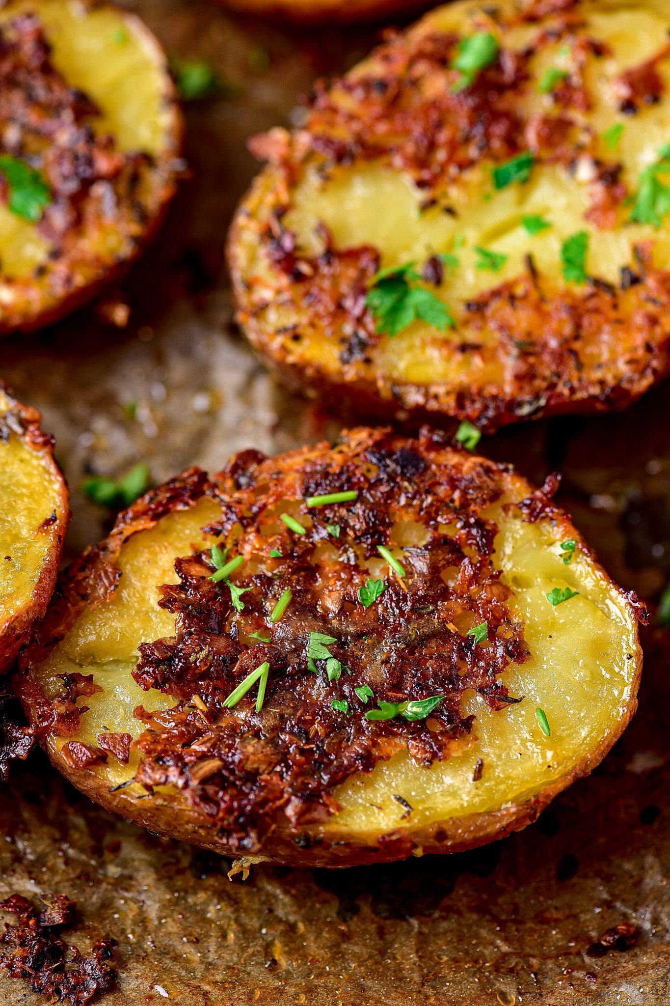 Parmesan Garlic Roasted Potatoes - Sweet Pea's Kitchen