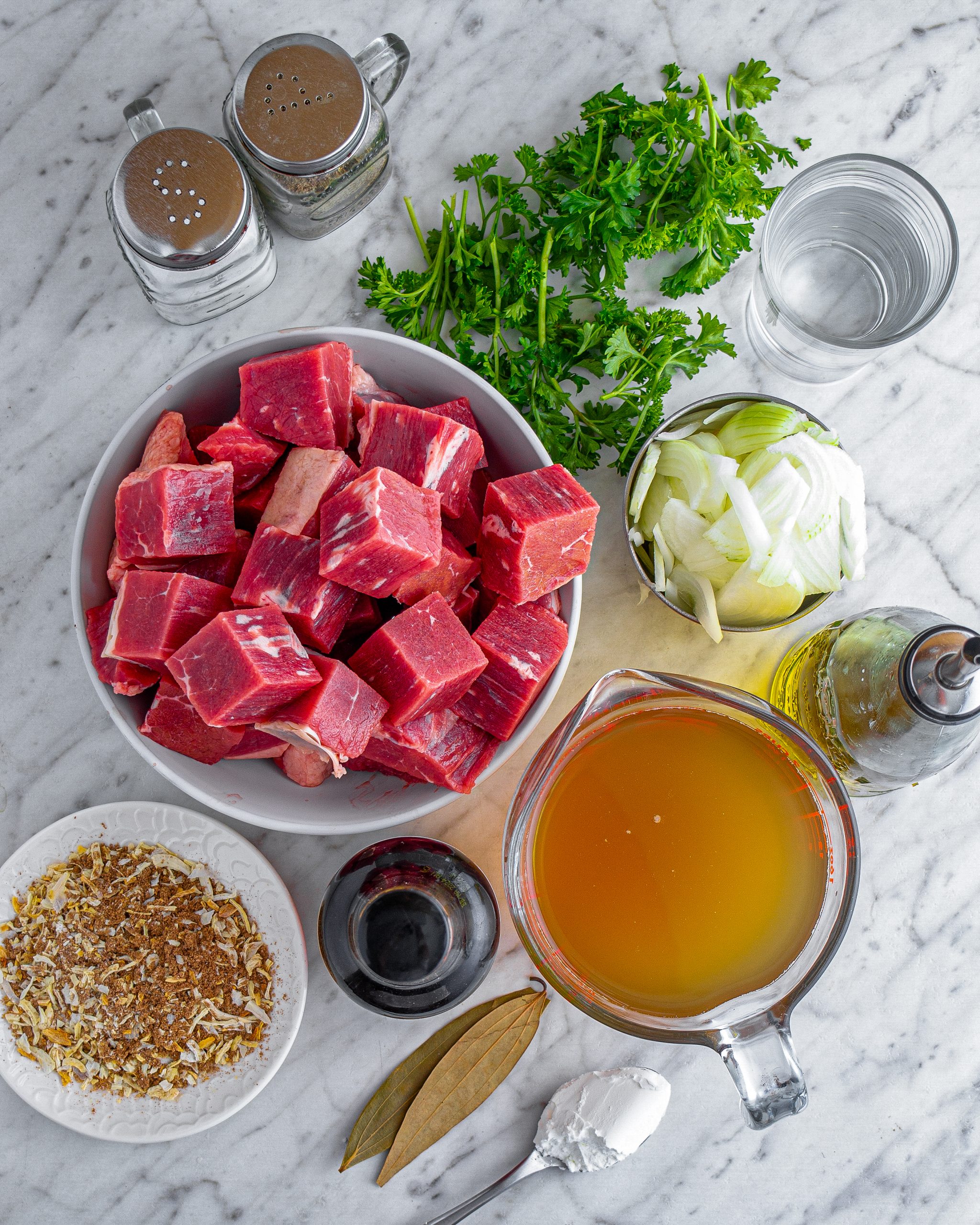 slow cooker beef tips ingredients