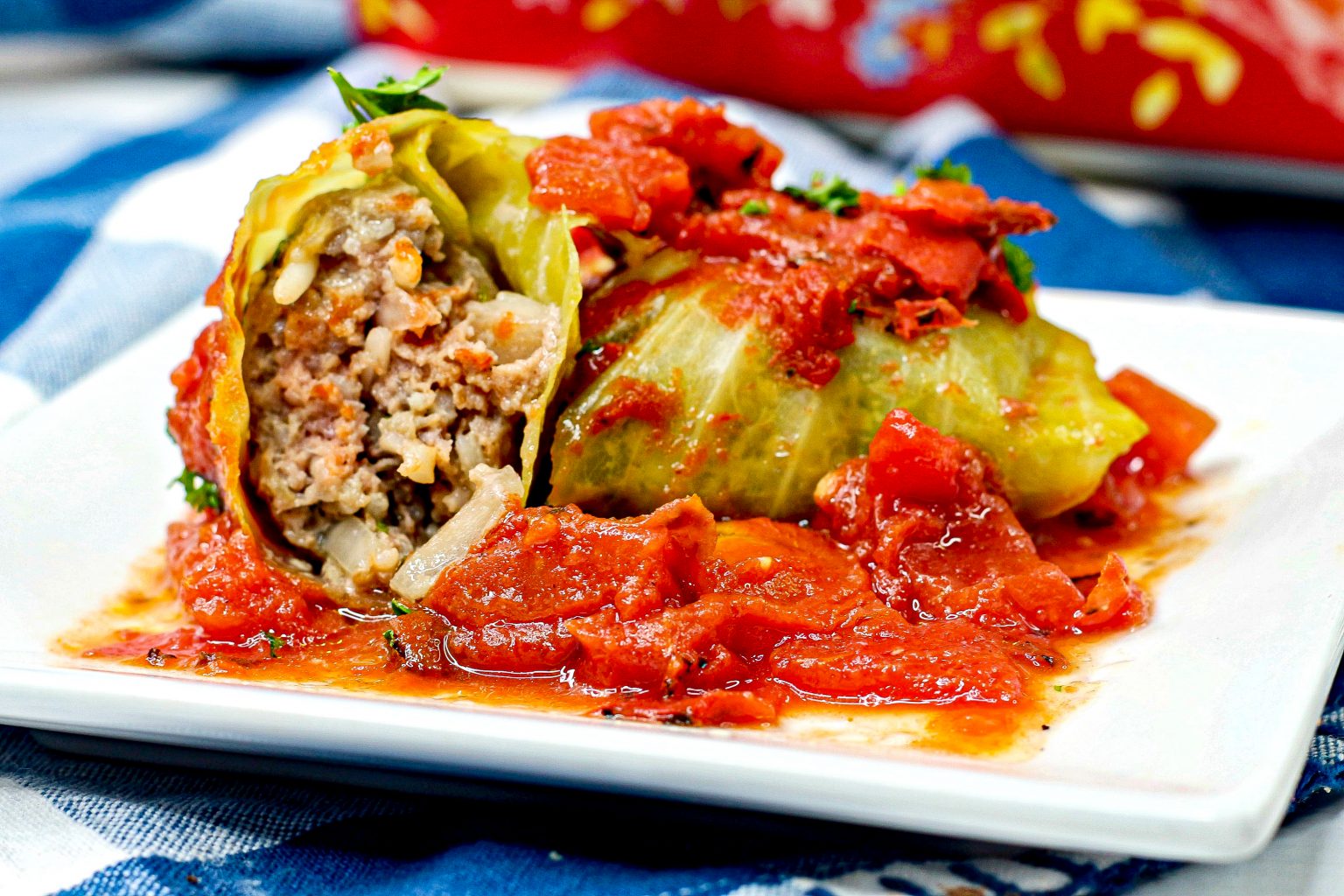 Stuffed Cabbage rolls - Sweet Pea's Kitchen