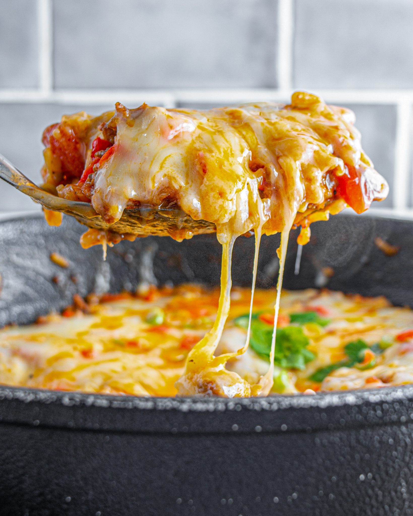 Stuffed Pepper Skillet - Sweet Pea's Kitchen