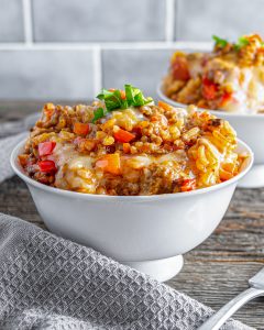 Stuffed Pepper Skillet - Sweet Pea's Kitchen