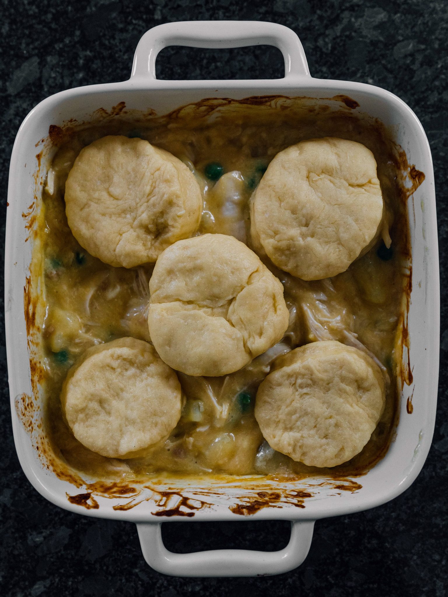 Chicken Biscuit Casserole - Sweet Pea's Kitchen