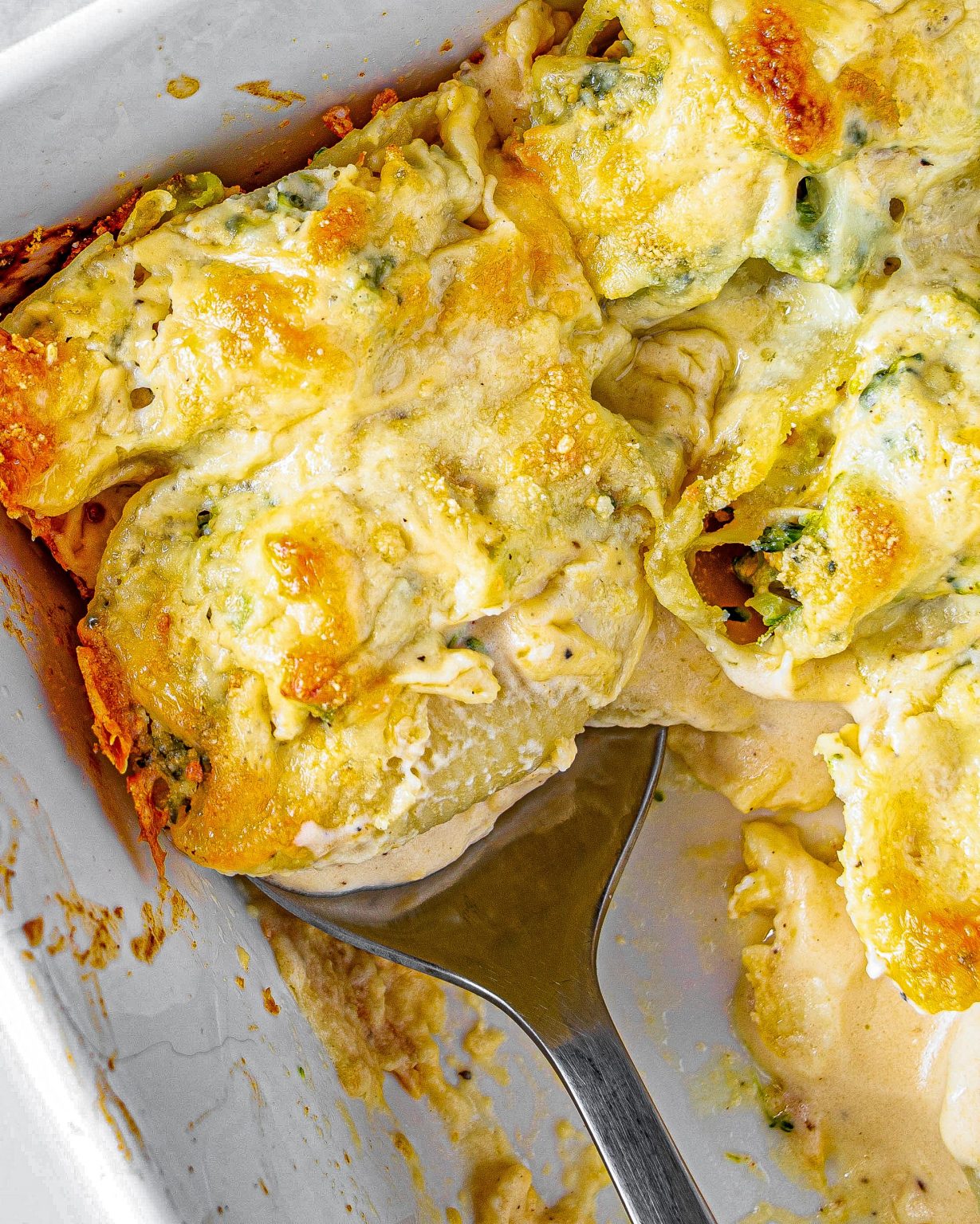 Chicken Broccoli Alfredo Stuffed Shells Sweet Pea's Kitchen