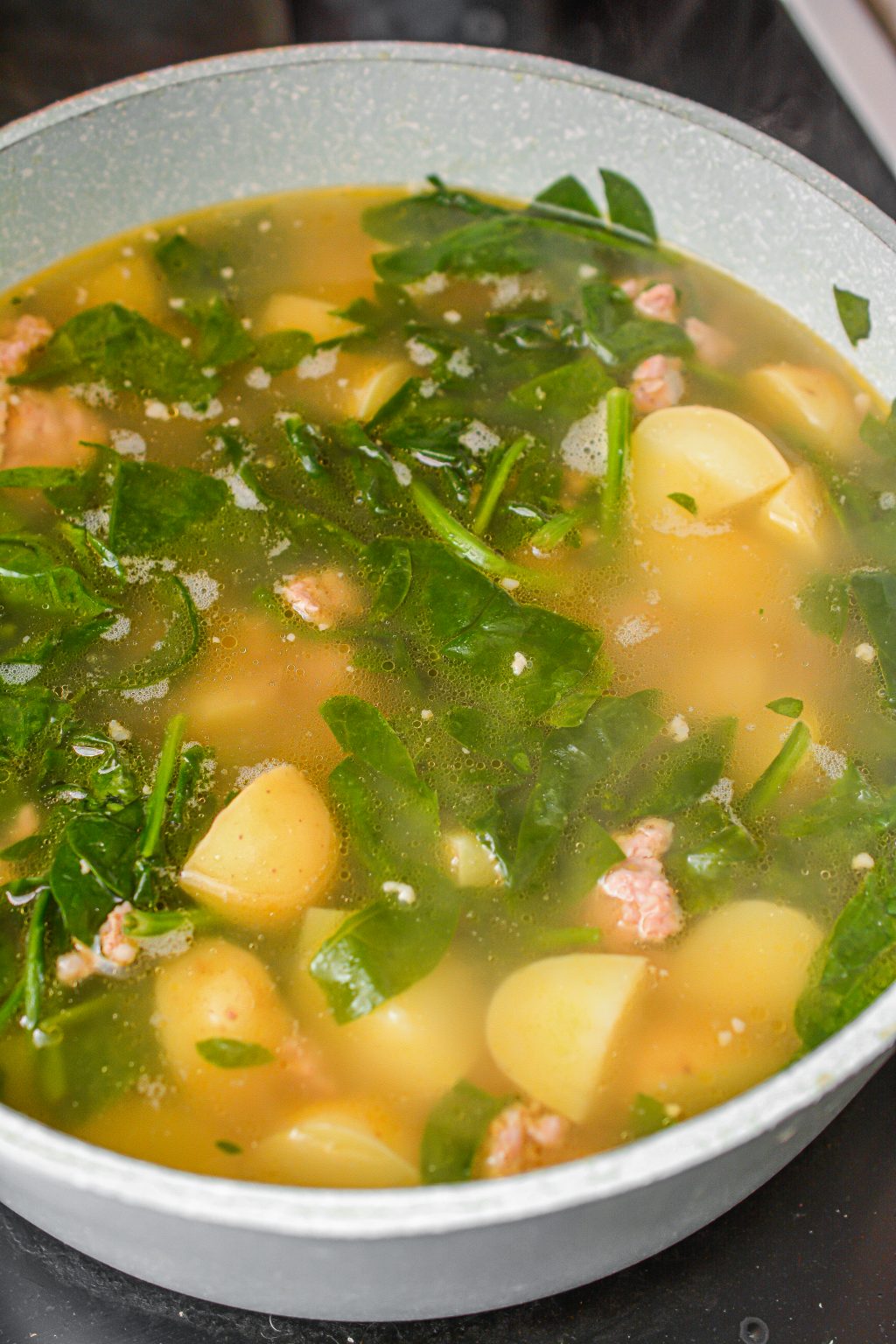 Creamy Italian Sausage And Potato Soup Sweet Pea S Kitchen