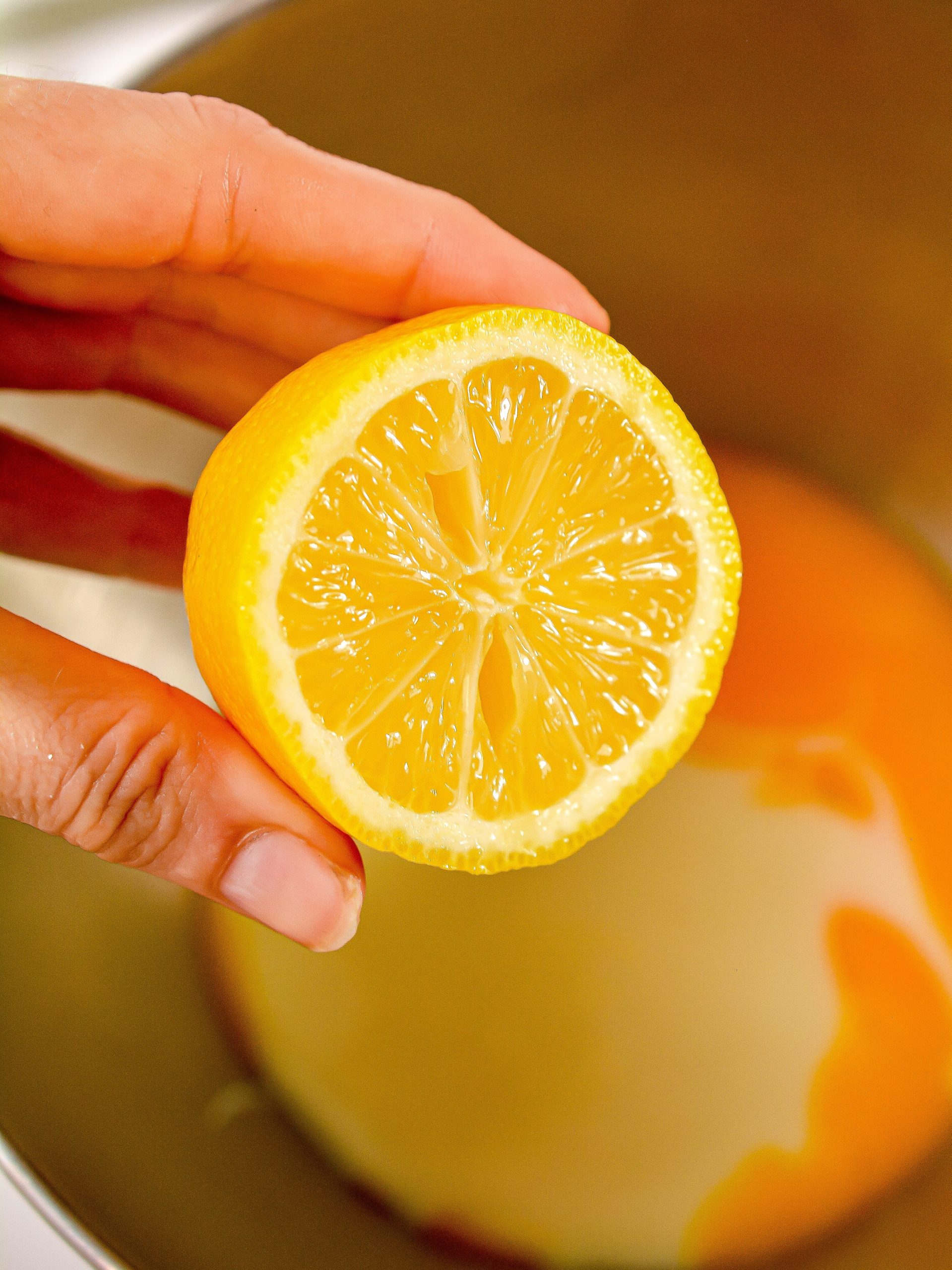 add some fresh lemon juice.
