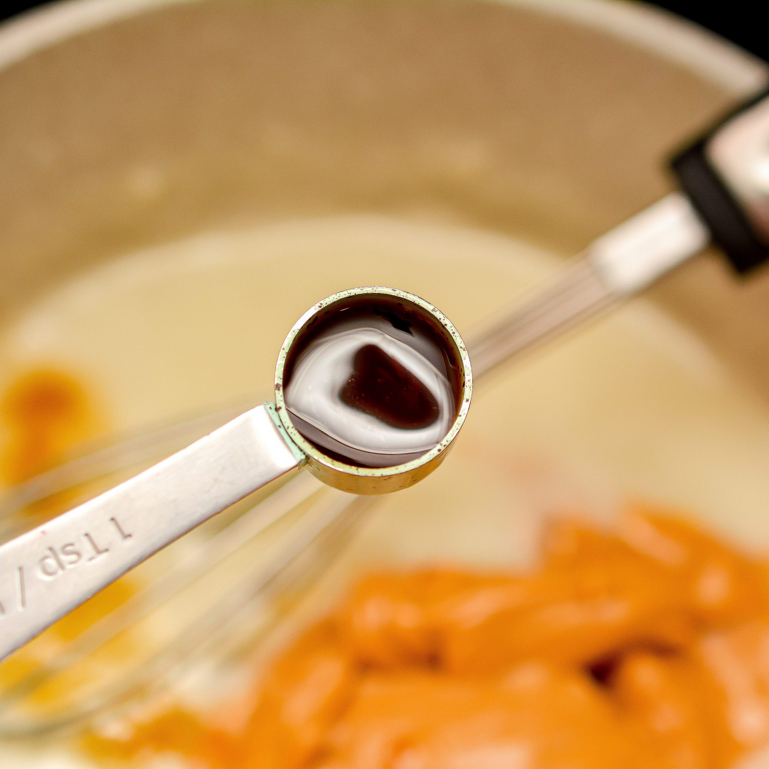 add the vanilla extract until smooth.