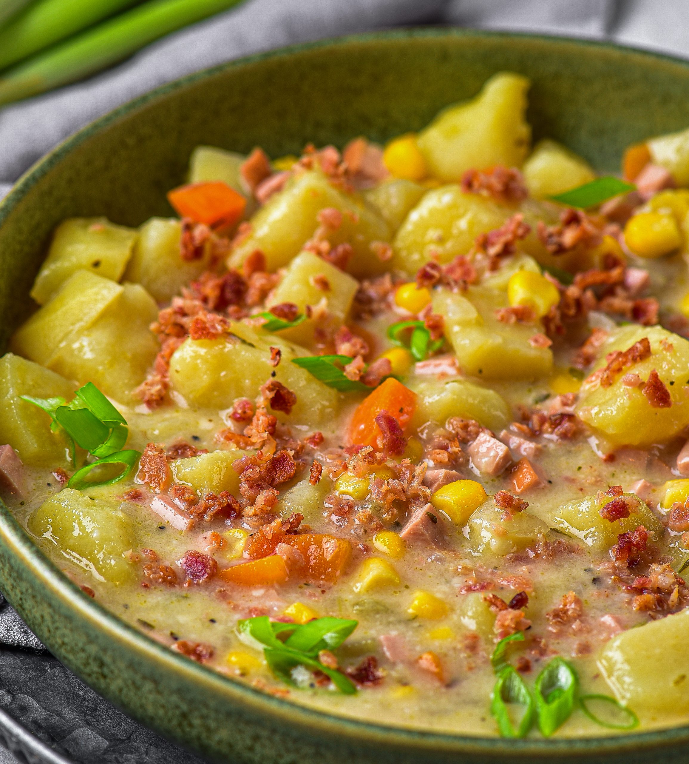 Ham and Potato Corn Chowder-image