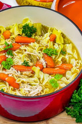 Homestyle Chicken Noodle Soup - Sweet Pea's Kitchen