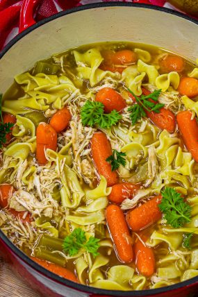 Homestyle Chicken Noodle Soup - Sweet Pea's Kitchen