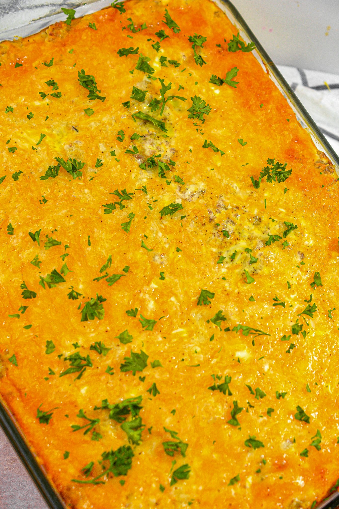 Sausage, Egg, and Cream Cheese Hashbrown Casserole Sweet Pea's Kitchen