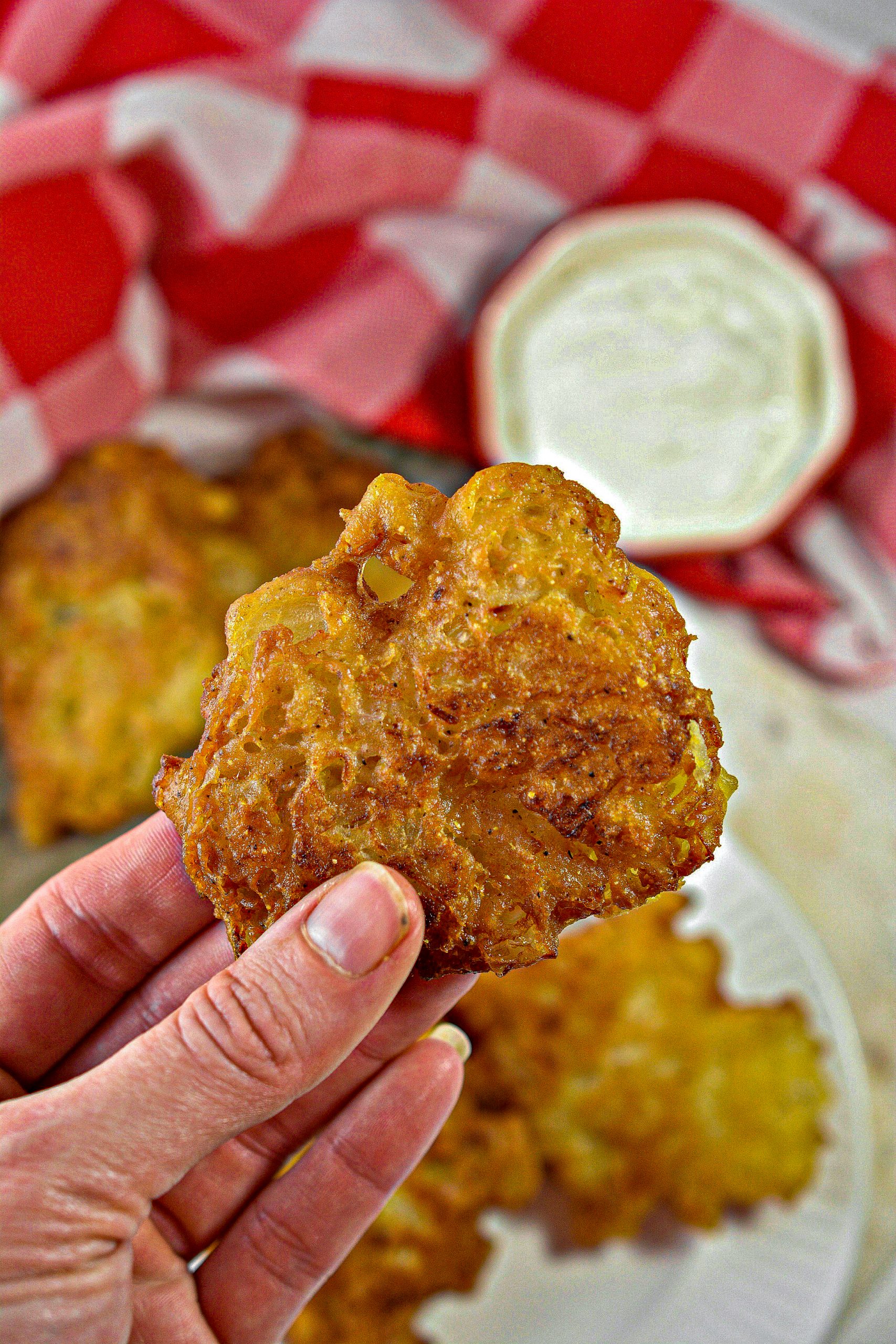 Amish Onion Fritters Recipe