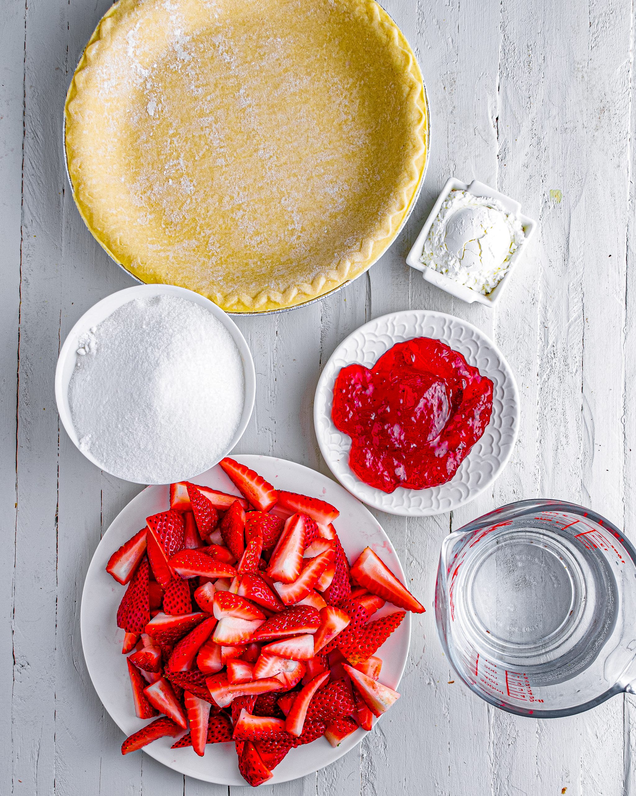 Big Boy Fresh Strawberry Pie ingredients