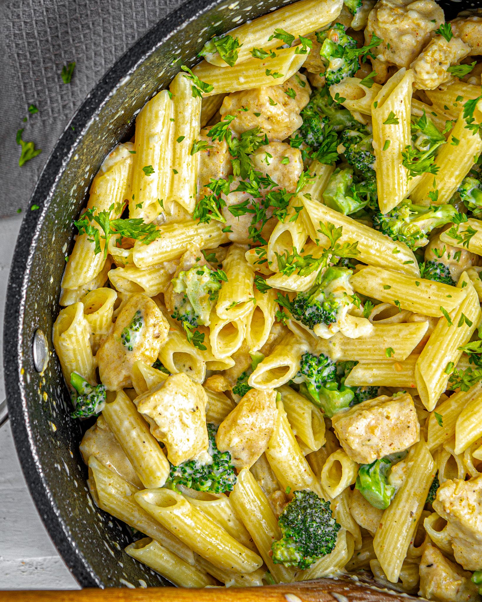 Cajun Chicken Broccoli Alfredo - Sweet Pea's Kitchen