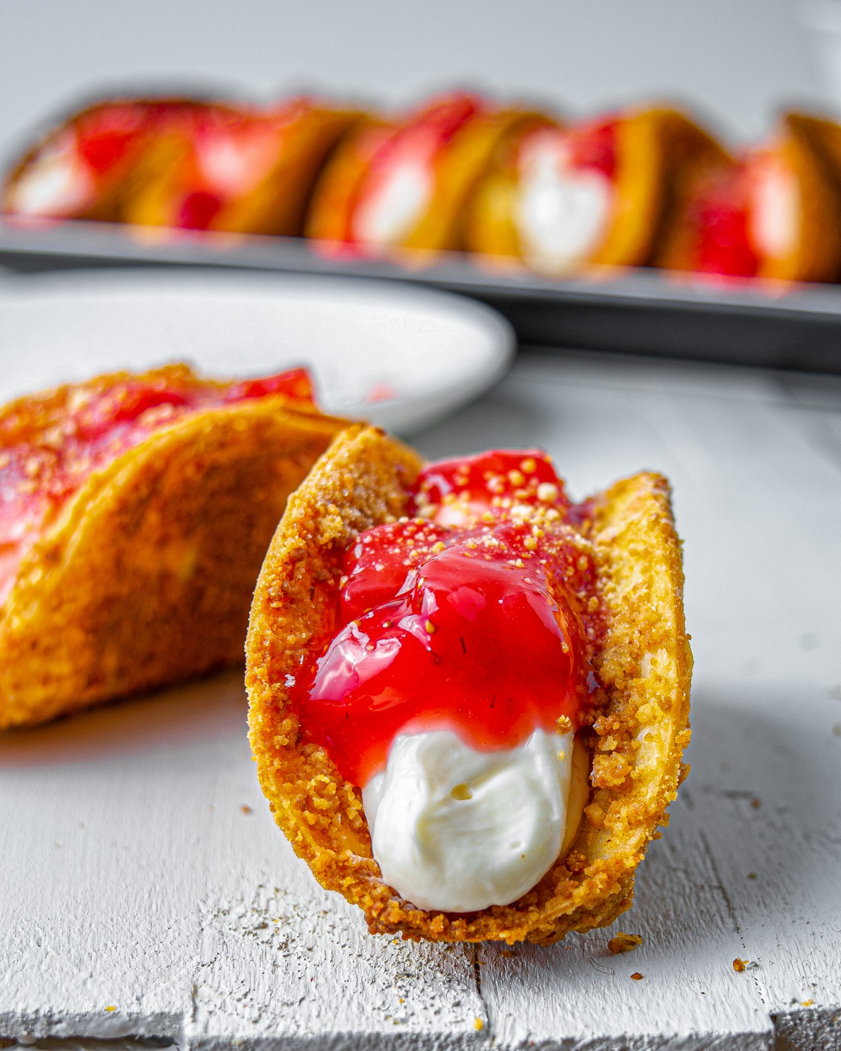 Cherry Cheesecake Tacos Sweet Pea's Kitchen