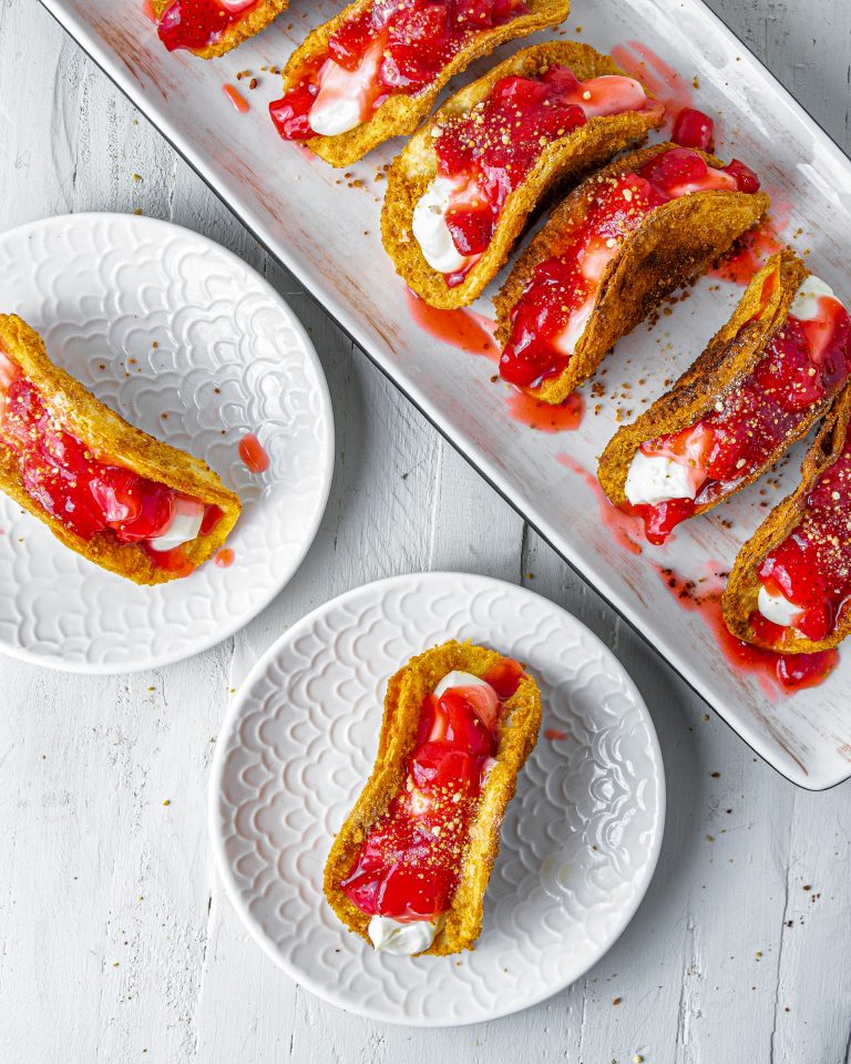 Cherry Cheesecake Tacos Sweet Pea's Kitchen