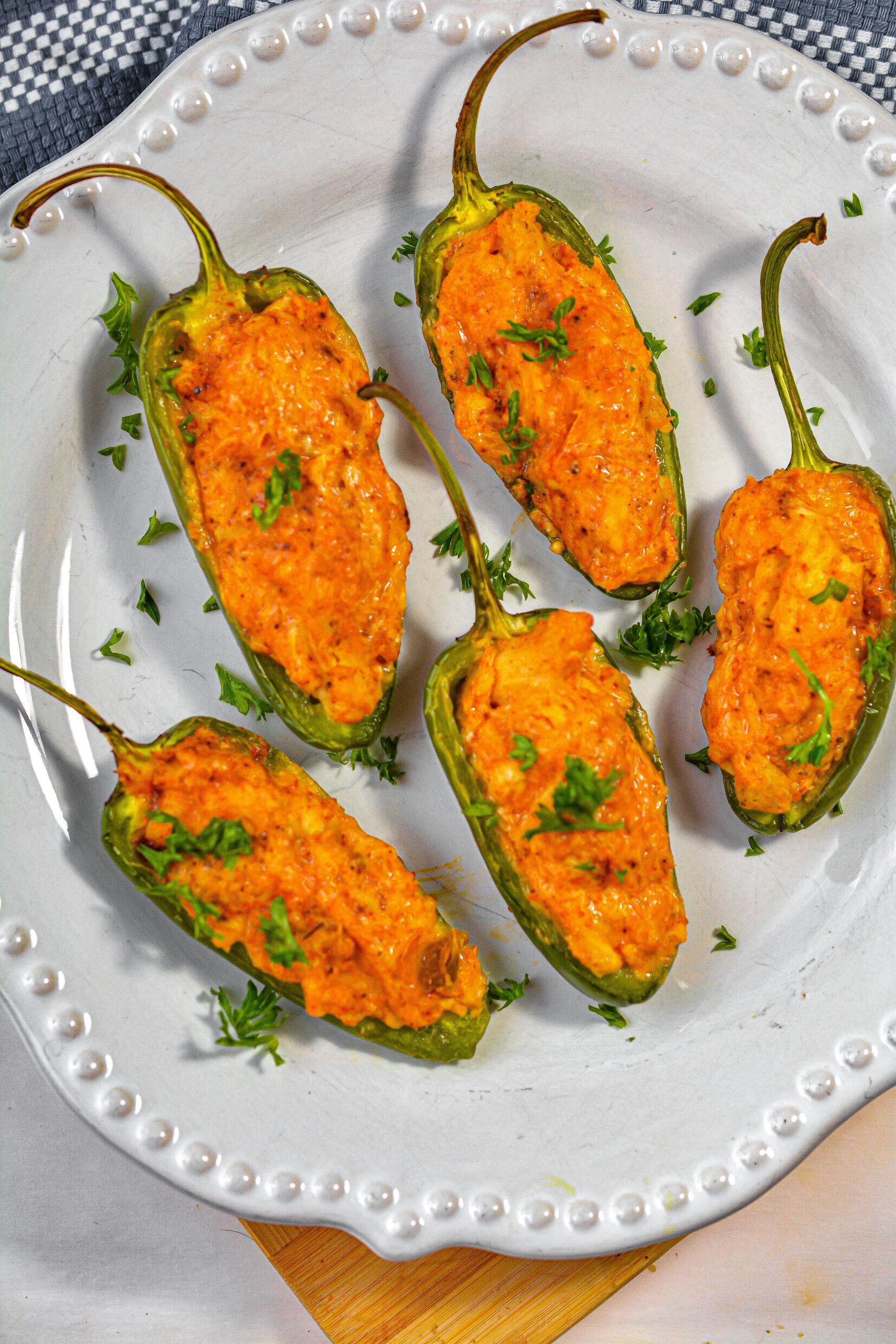 Chicken Stuffed Jalapenos Sweet Pea's Kitchen