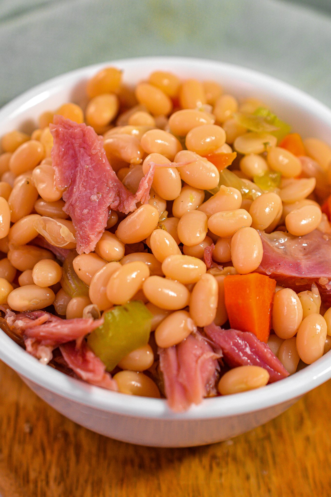 Crockpot Navy Bean and Ham Soup Sweet Pea's Kitchen