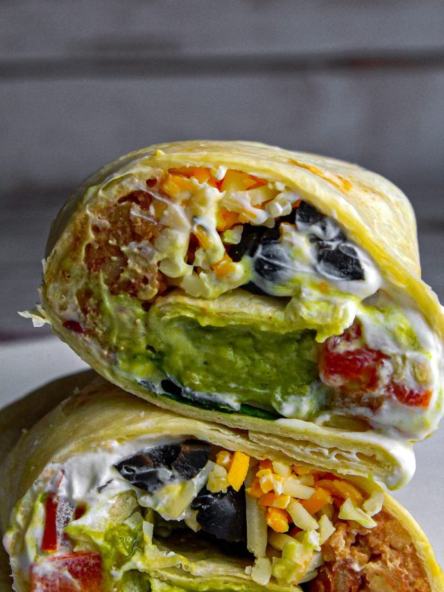 Easy 7 Layer Burrito Recipe - Sweet Pea's Kitchen