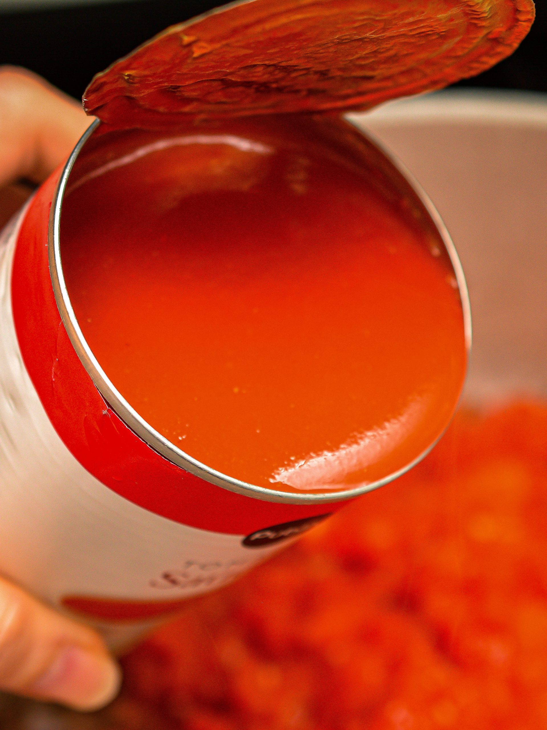 Mix the diced tomatoes, and tomato sauce into the saucepan.
