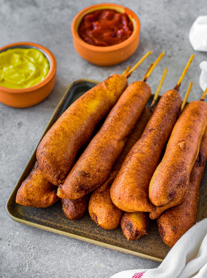 Homemade Corn Dogs - Sweet Pea's Kitchen