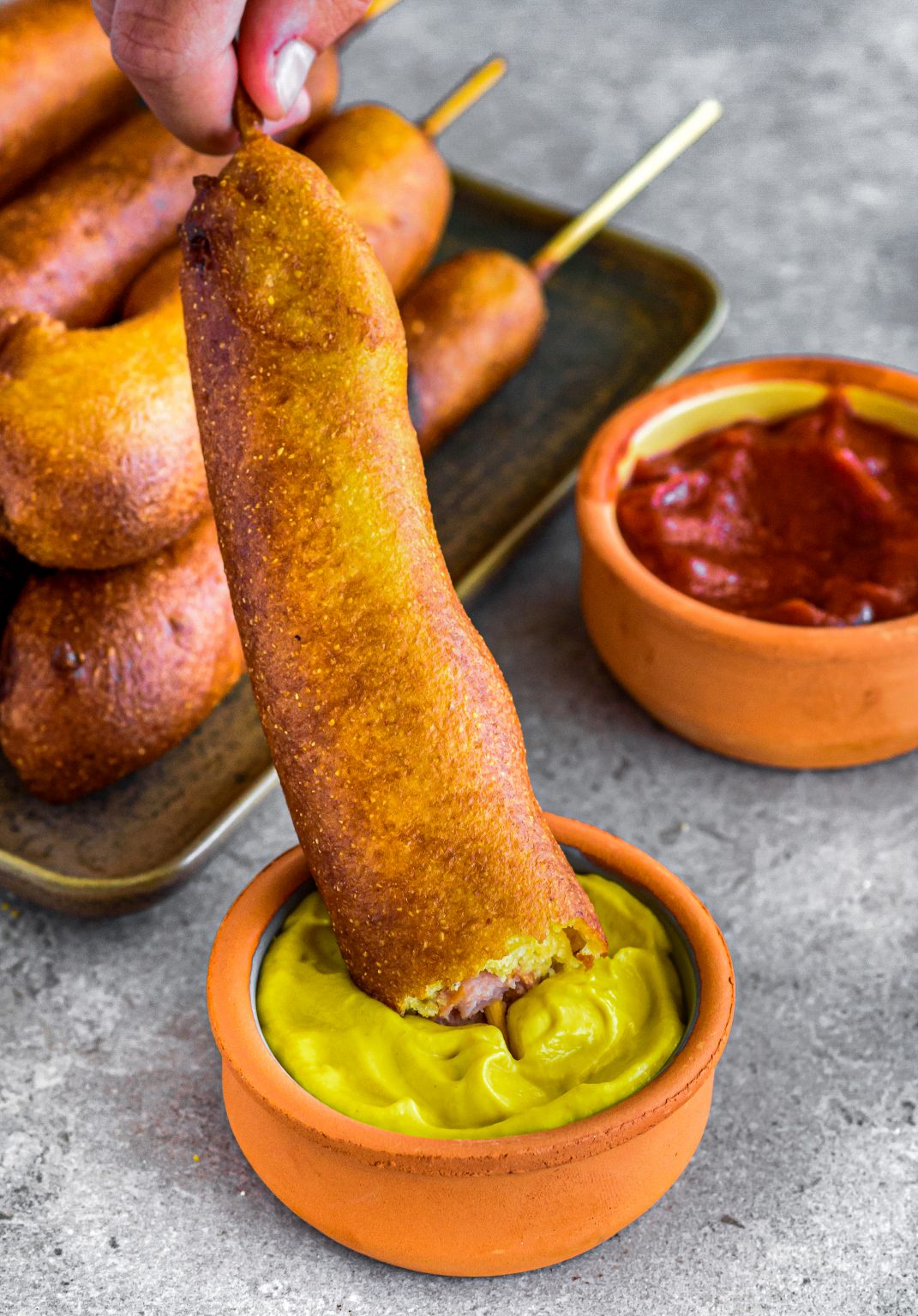 Homemade Corn Dogs - Sweet Pea's Kitchen