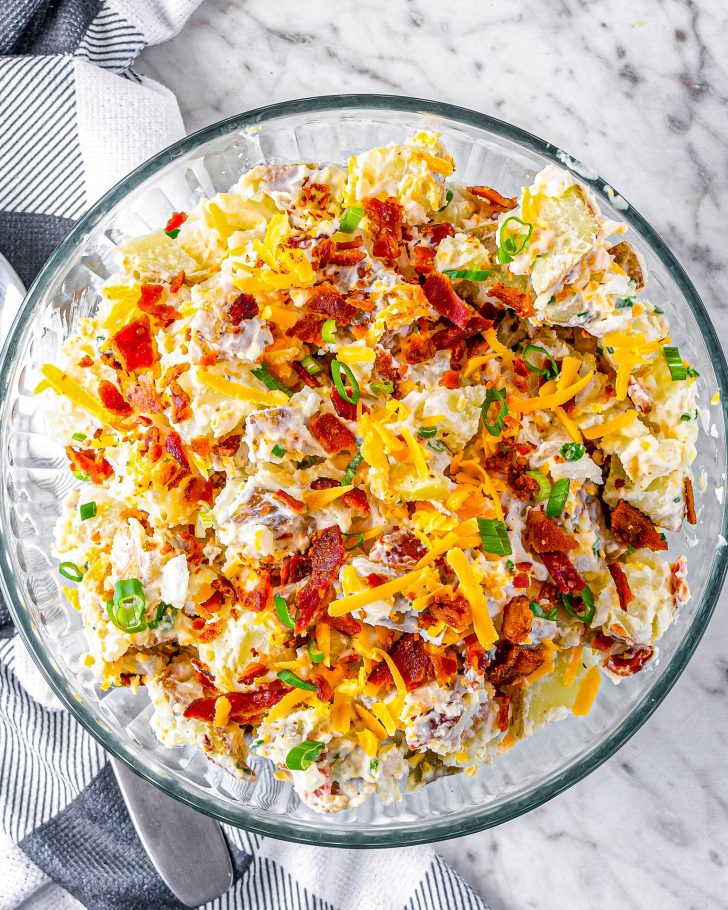 Loaded Baked Potato Salad - Sweet Pea's Kitchen