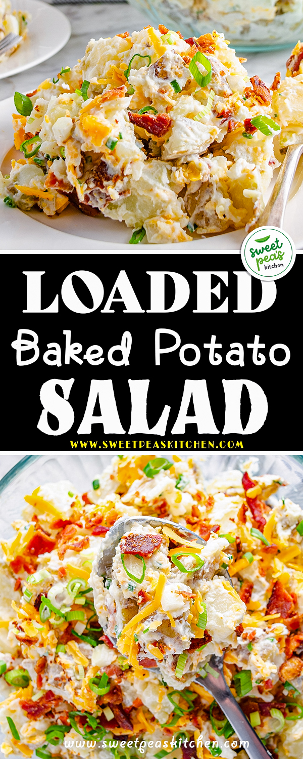 Loaded Baked Potato Salad pinterest