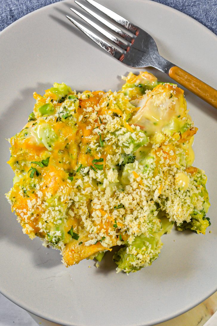 Skinny Chicken Broccoli Casserole - Sweet Pea's Kitchen