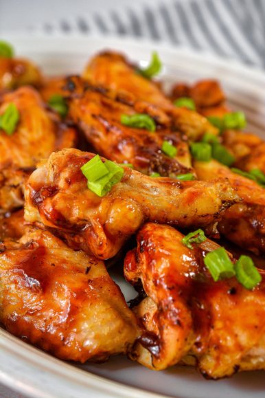 3 Ingredient Crockpot BBQ Wings - Sweet Pea's Kitchen