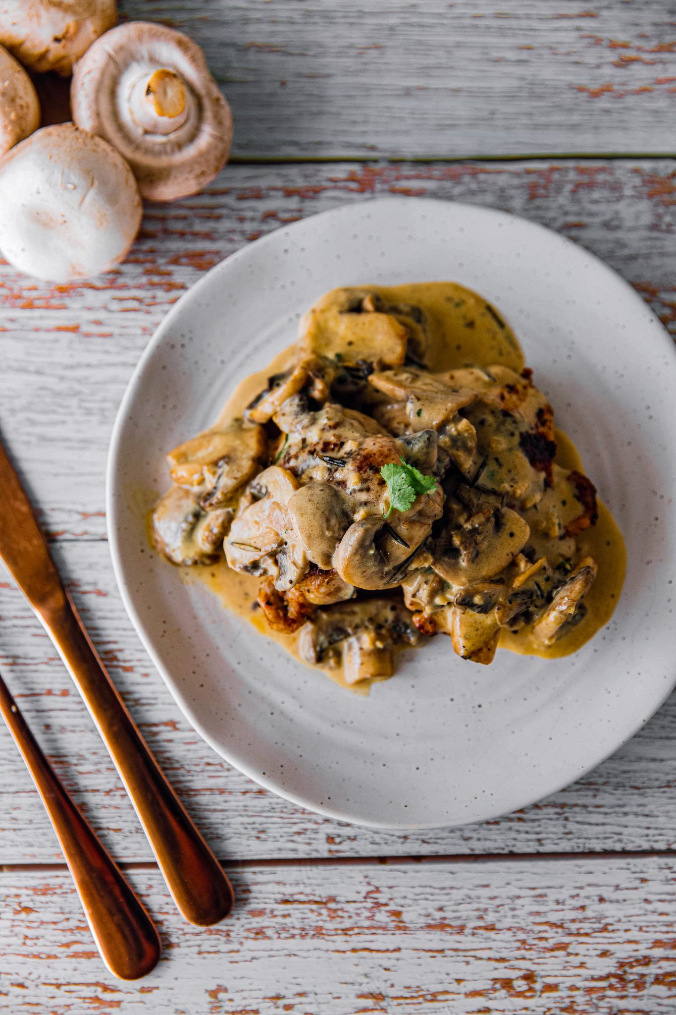 Baked Legs with Cream of Mushroom - Sweet Pea's Kitchen