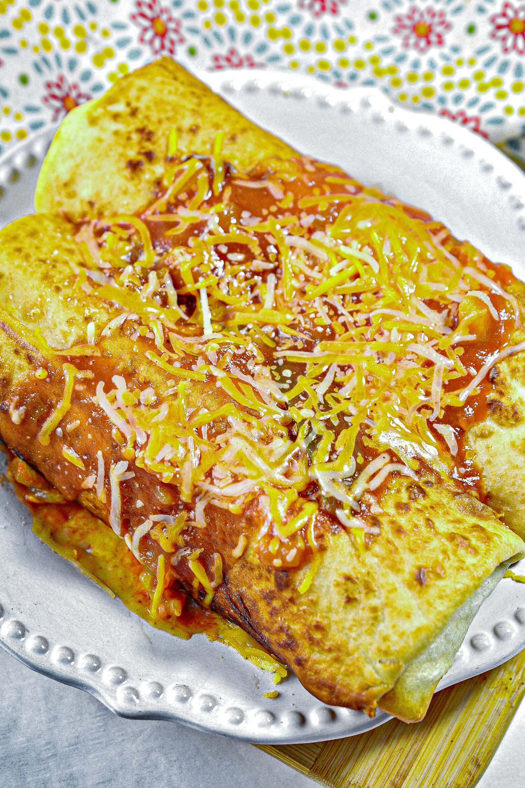 Beef and Cheese Chimichanga Recipe - Razzle Dazzle Life