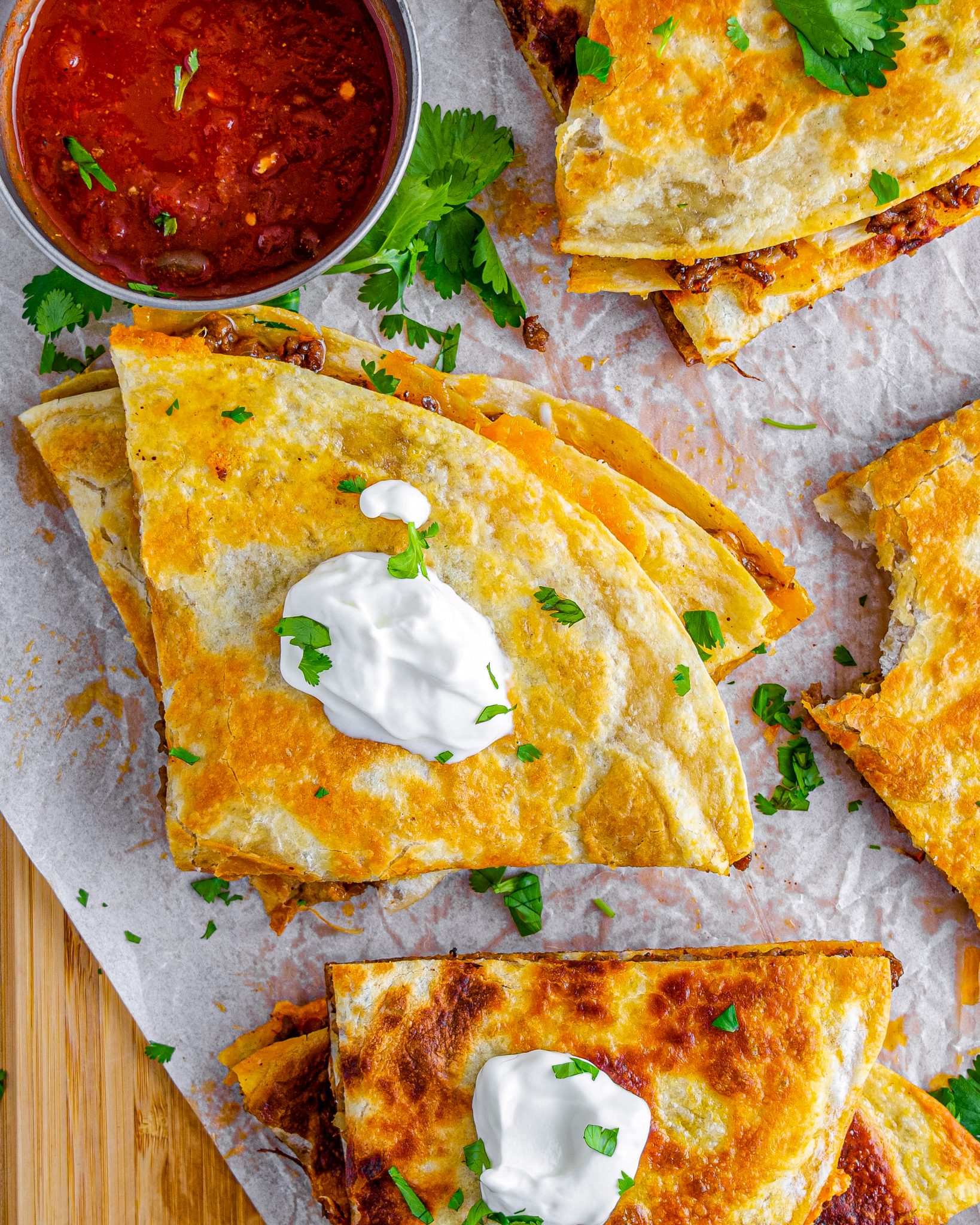 Beef and Cheese Quesadilla Sweet Pea's Kitchen